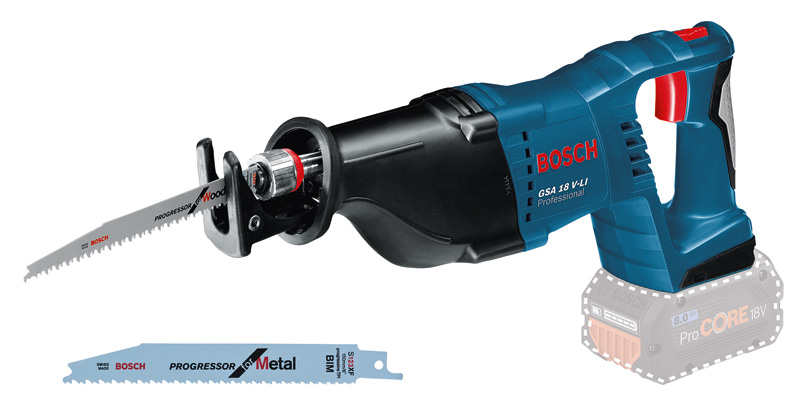 Bosch Akku-Säbelsäge GSA 18V-LI