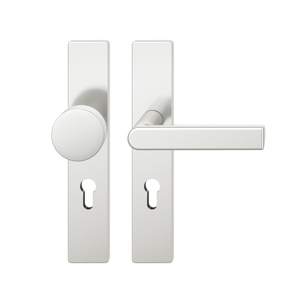 FSB FH Wechselgarnitur mit Langschild 76 1244, AGL3, VK 9 mm, Aluminium