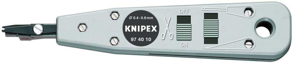 KNIPEX Anlegewerkzeug  0,4-0,8qmm