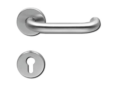 HELO Wechselgarnitur mit Rosetten rund EST.WG 41/K5, VK 8, Edelstahl